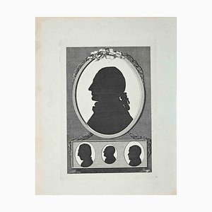 Thomas Holloway, Silhouettes, Original Etching, 1810-ZCI-1379302