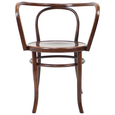 Thonet Mundus Wooden Armchair in Vienna Style, 1920s-TZ-999787