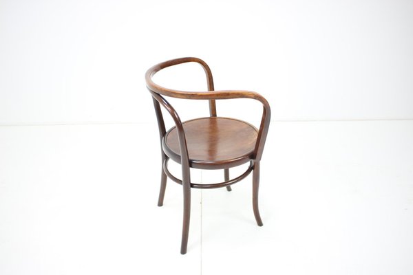 Thonet Mundus Wooden Armchair in Vienna Style, 1920s-TZ-999787