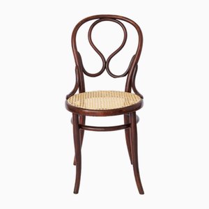 Thonet Vintage Chair No. 20 in Bentwood & Viennse Weaving, Austria, 1940s-DOM-2042115