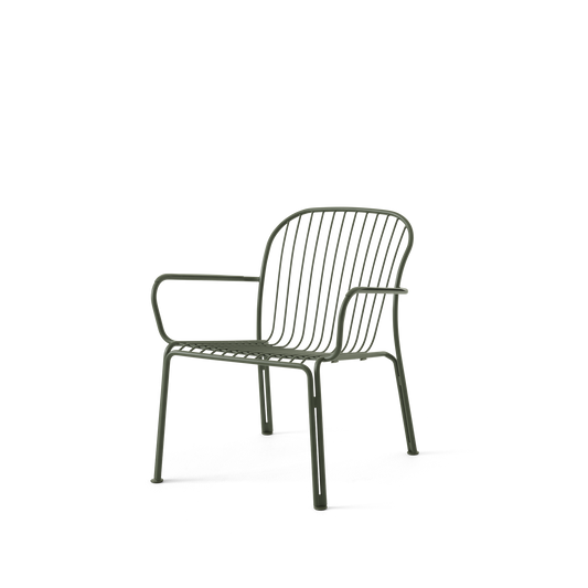Thorvald SC101 Armchair With Armrest by &tradition #With Armrest Bronze Green