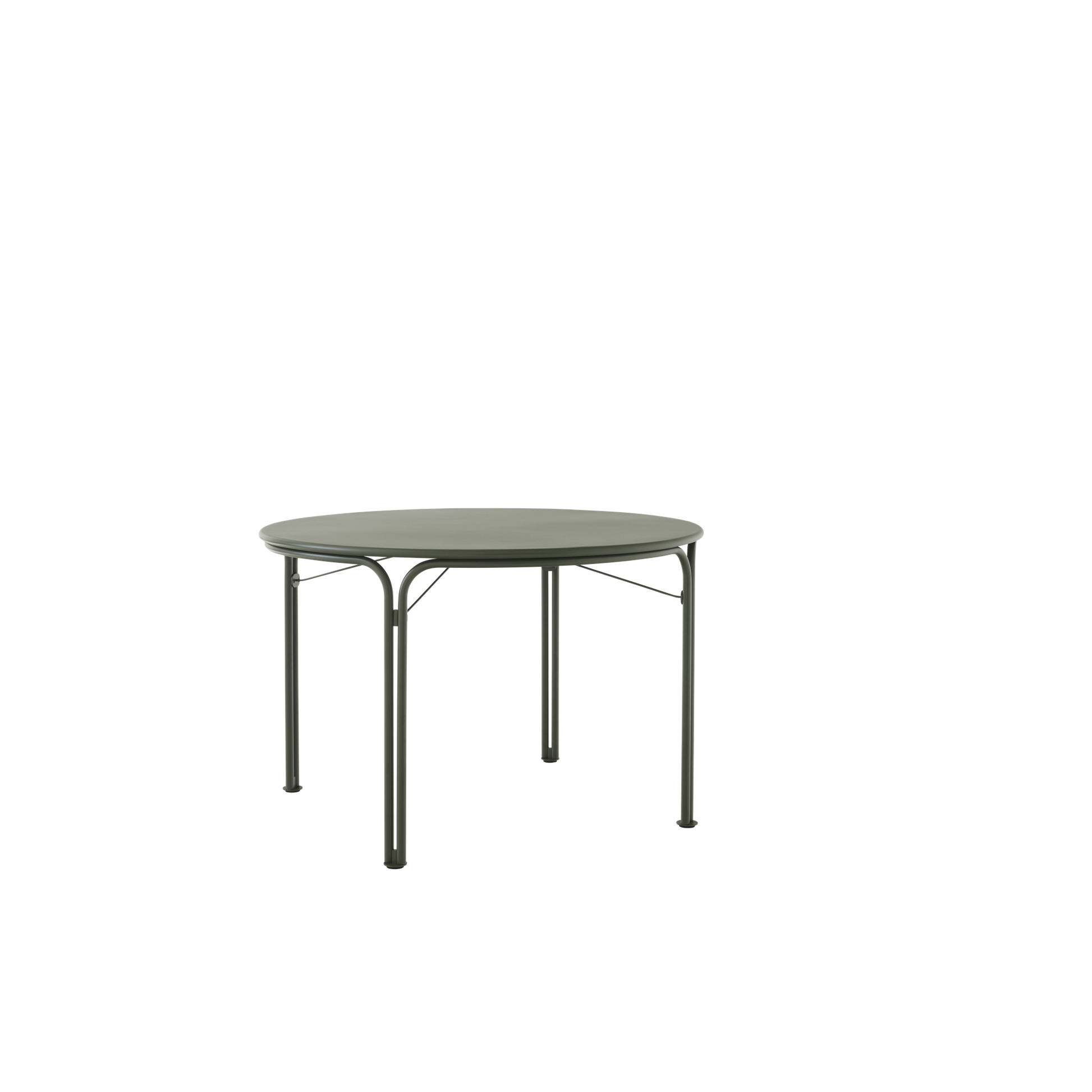 Thorvald SC98 Dining Table Ø115 by &tradition #Bronze Green