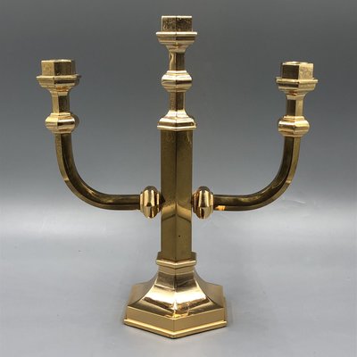 Three-Armed Candlestick by Fritz Nagel, 1950s-XOP-2027948