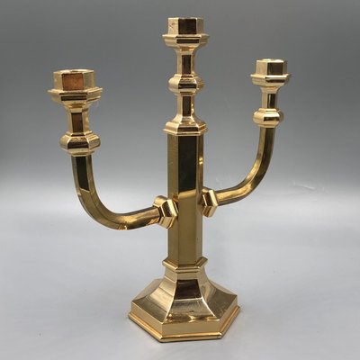 Three-Armed Candlestick by Fritz Nagel, 1950s-XOP-2027948