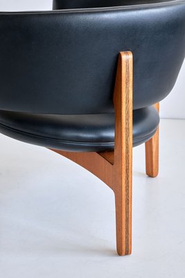 Three Legged Lounge Chair by Sven Ellekaer for Christian Linneberg, Denmark, 1962-FMT-1141654