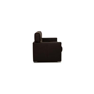 Three-Seater Francis Sofa in Dark Brown Leather from Brühl-RQW-1324200