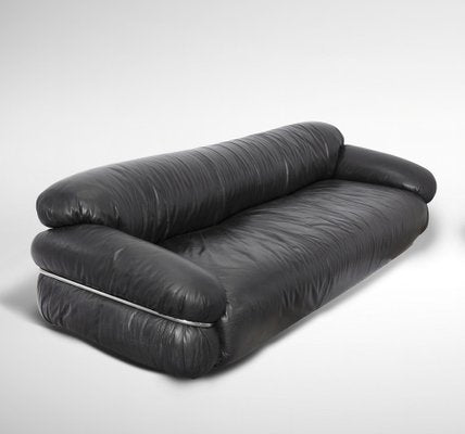 Three Seater Sesann Sofa by Gianfranco Frattini for Cassina, Italy, 1969-ZCI-2030019