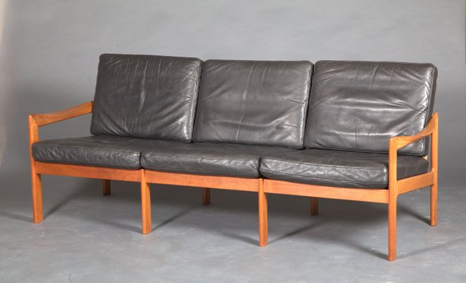 Three-Seater Sofa by Illum Wikkelsø for Niels Eilersen, 1960s-JIX-2023400