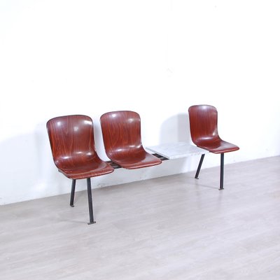 Three Seats with Marble Table Bench from Pagholz, 1960s-XSG-1760190