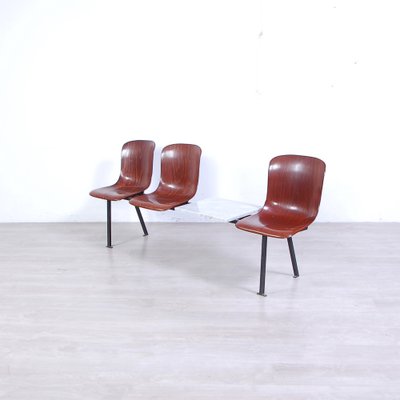 Three Seats with Marble Table Bench from Pagholz, 1960s-XSG-1760190