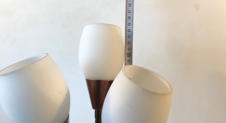 Three Shade Table Lamp from E. S. Horn, 1950s-LCR-587218