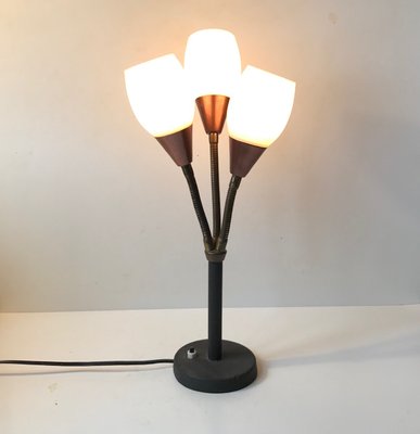 Three Shade Table Lamp from E. S. Horn, 1950s-LCR-587218