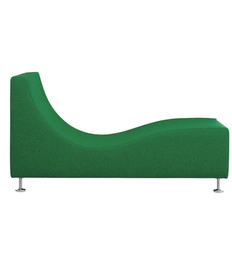 THREE SOFA DE LUXE Chaise longue (Upholstery Material - Fabric BIELASTICO COLOR OPTICAL) (Request Info)