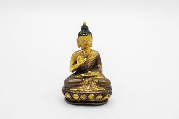 Tibetan Buddha Statue in Bronze, 19th Century-RCE-1447099