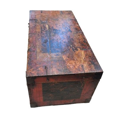 Tibetan Trunk with Dragons Drawings-TCS-1780021