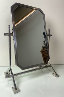 Tilting Vanity Mirror in Art Deco Style, 1940s-WZZ-1263716