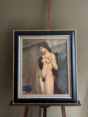 Tita Brunner-Porteret, Self-Portrait, 1920s, Oil on Canvas, Framed-IZA-1765775