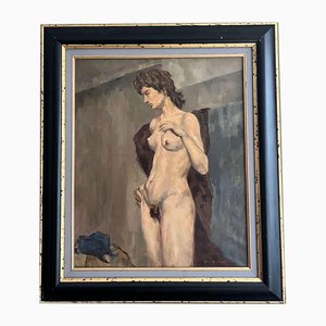 Tita Brunner-Porteret, Self-Portrait, 1920s, Oil on Canvas, Framed-IZA-1765775