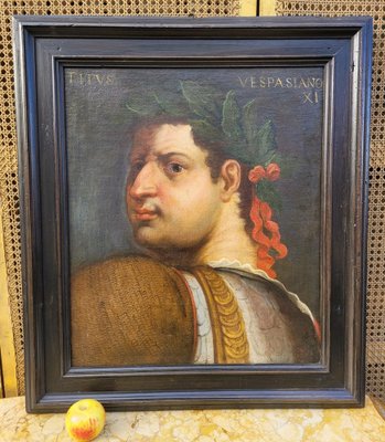 Titus Vespasian, Portrait, 17th Century, Oil on Canvas-SYQ-1796055