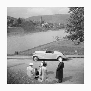 To Neckargemuend Mercedes Benz Car Near Heidelberg, Germany 1936, Printed 2021-DYV-990646