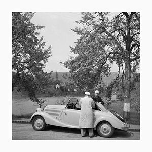 To Neckargemuend Mercedes Benz Car Near Heidelberg, Germany 1936, Printed 2021-DYV-990650