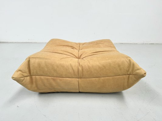 Togo Ottoman in Camel Leather by Michel Ducaroy for Ligne Roset, France-XLZ-2033983