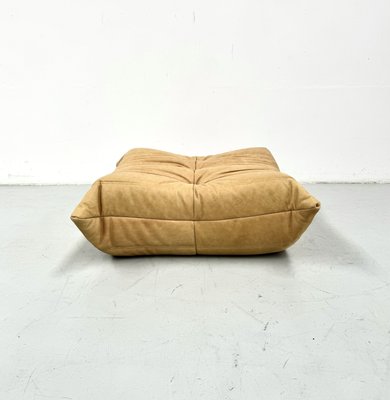 Togo Ottoman in Camel Leather by Michel Ducaroy for Ligne Roset, France-XLZ-2033983