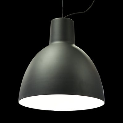 Toldbod 550 Ceiling Lamp in Black from Louis Poulsen, 1970s-BPJ-1732131