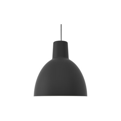 Toldbod 550 Ceiling Lamp in Black from Louis Poulsen, 1970s-BPJ-1732131