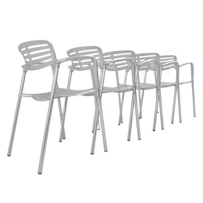 Toledo Chairs by Jorge Pensi for Amat-3, Spain, 1980s, Set of 5-UPW-1736733