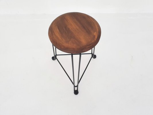 Tomado Metal and Wooden Model 550 Stool, The Netherlands-ZO-873951