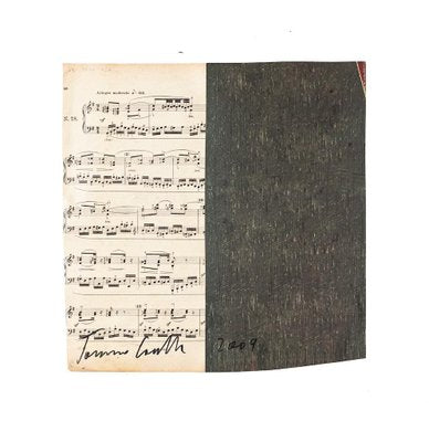 Tommaso Cascella, Musical Notes, 2009, Mixed Media-ZCI-788073