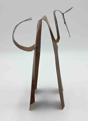 Tommaso Cascella, The Cat, Bronze Sculpture, 2004-ZCI-1775998