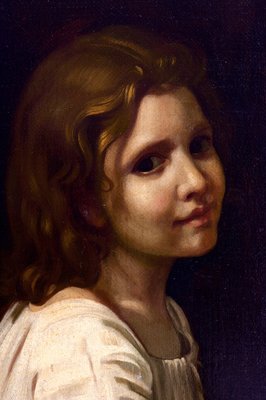 Tommaso Rivoli, Soup: Homage to William-Adolphe Bouguereau, Oil on Canvas, 20th Century-VHF-1759449