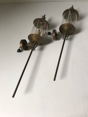 Torchère Sconces from Lunel France, 1950s, Set of 2-EK-988370