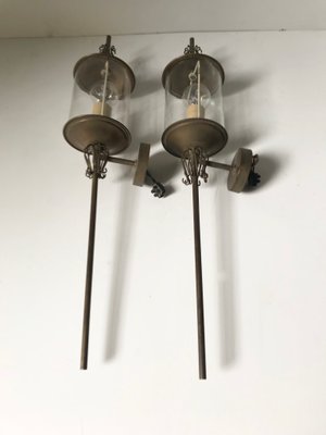 Torchère Sconces from Lunel France, 1950s, Set of 2-EK-988370