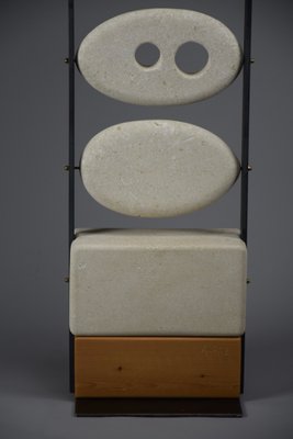 Totem 06 Abstract Stone Sculpture by Alberto Cabiddu, Italy, 2000-IEI-2016311