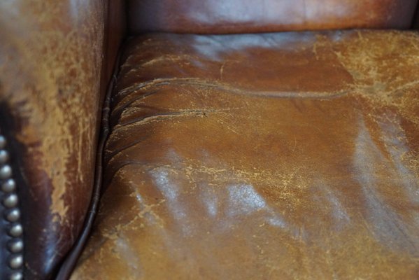 Tough Sheep Leather Armchair Sleetse Look-HPP-1779862