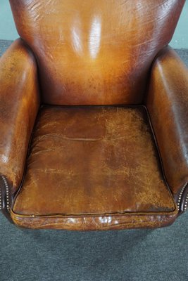 Tough Sheep Leather Armchair Sleetse Look-HPP-1779862