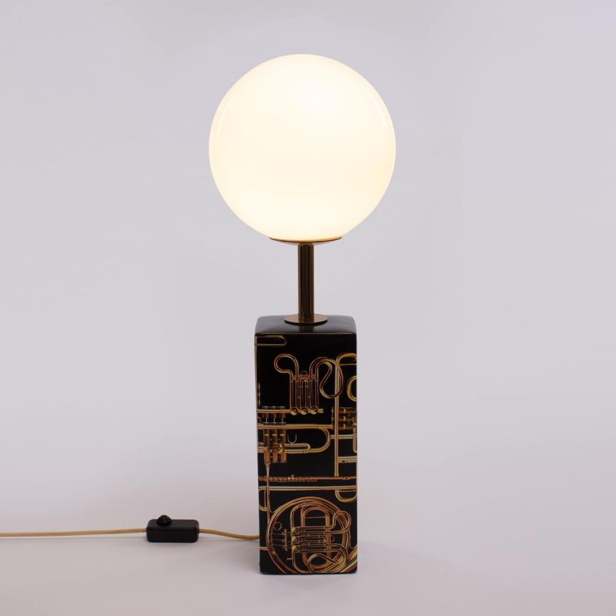 LED Dimmable Indoor Table Lamp Trumpets by Seletti