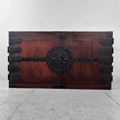 Traditional Japanese Tansu Meiji Cabinet, 1890s-DWL-1805379