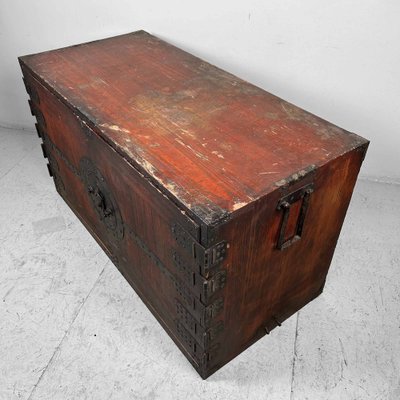 Traditional Japanese Tansu Meiji Cabinet, 1890s-DWL-1805379