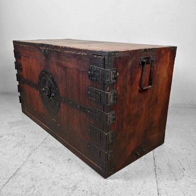 Traditional Japanese Tansu Meiji Cabinet, 1890s-DWL-1805379