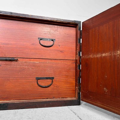 Traditional Japanese Tansu Meiji Cabinet, 1890s-DWL-1805379