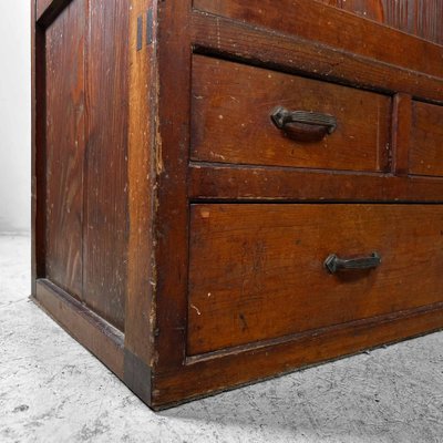 Traditional Japanese Tansu Storage Cabinet, 1920s, Set of 2-DWL-1807096