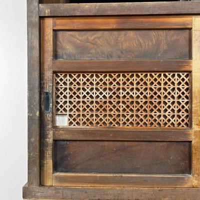 Traditional Japanese Tansu Storage Cabinet, 1920s, Set of 2-DWL-1807073