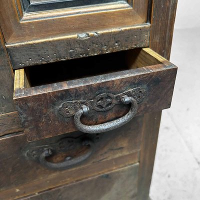 Traditional Japanese Tansu Storage Cabinet, 1920s, Set of 2-DWL-1807073