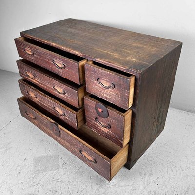 Traditional Tansu Chest of Drawers, Japan, 1890s-DWL-1787468