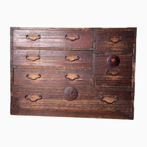 Traditional Tansu Chest of Drawers, Japan, 1890s-DWL-1787468