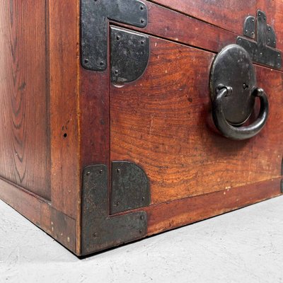 Traditional Tansu Chest of Drawers, Japan, 1920s-DWL-1787529